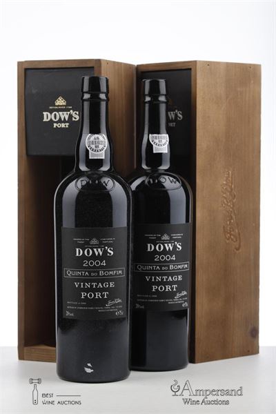 VINTAGE PORT DOWS 2004 - Quinta do Bomfin - 2 Bottles - Owc 1