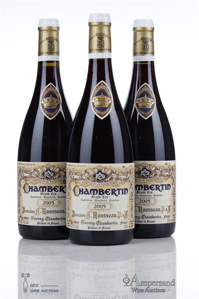 CHAMBERTIN 2005 - Armand Rousseau - 3 Bottles