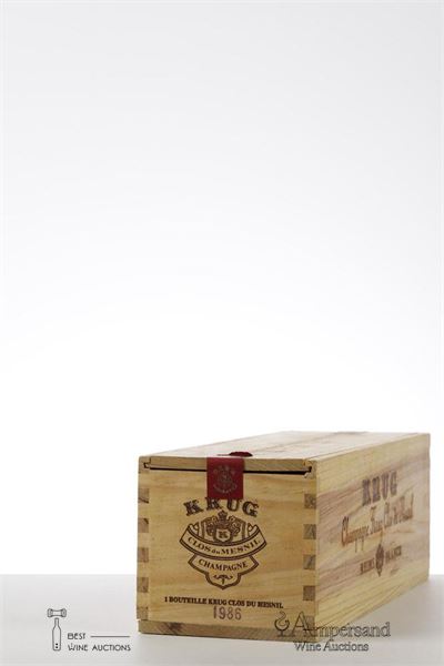 KRUG CLOS DU MESNIL 1986 - Krug - 1 Bottle - Owc 1