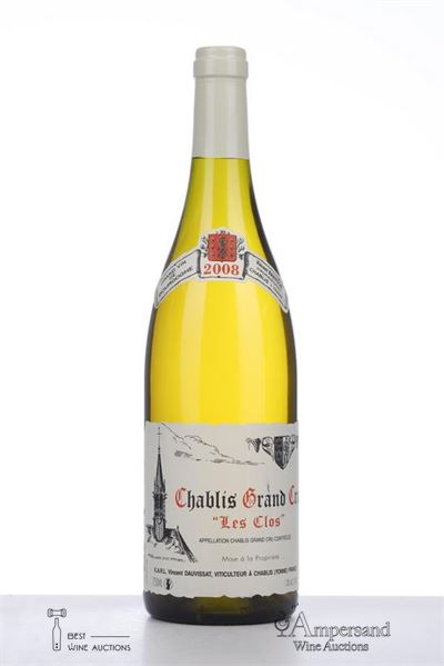 CHABLIS LES CLOS 2008 - Vincent Dauvissat - 1 Bottle