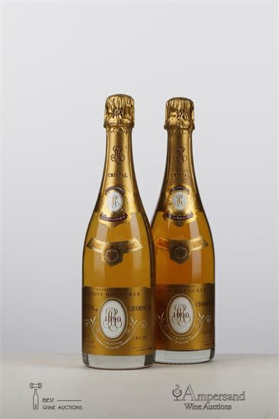 CRISTAL ROEDERER 1990 - Louis Roederer - 2 Bottles