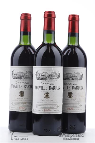 LEOVILLE BARTON 1979 - Mc - 3 Bottles