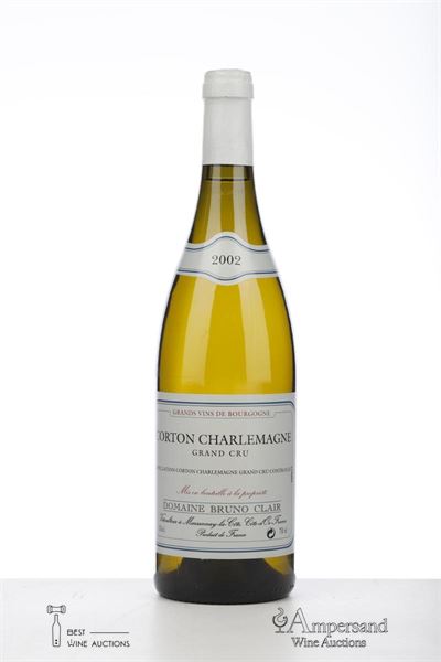 CORTON CHARLEMAGNE 2002 - Bruno Clair - 1 Bottle
