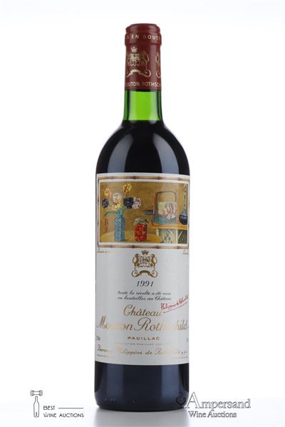 MOUTON ROTHSCHILD 1991 - 1 Bottle