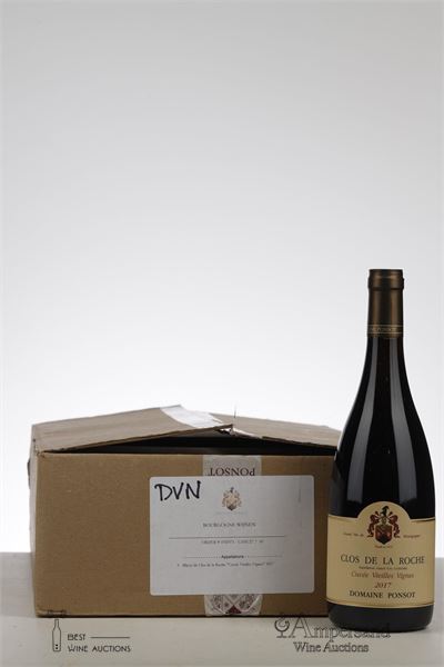 CLOS DE LA ROCHE CUVEE VIEILLES VIGNES 2017 - Ponsot - 6 Bottles - Owc 6