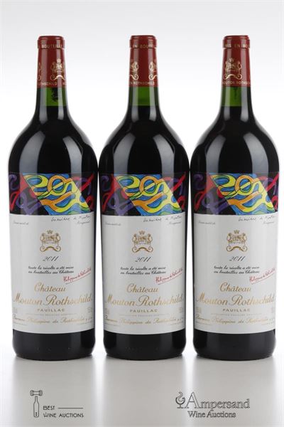 MOUTON ROTHSCHILD 2011 - 3 Magnums in Owc 3