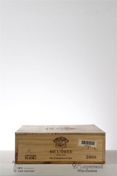 ERMITAGE BLANC DE L'OREE 2006 - Chapoutier - 6 Bottles - Owc 6