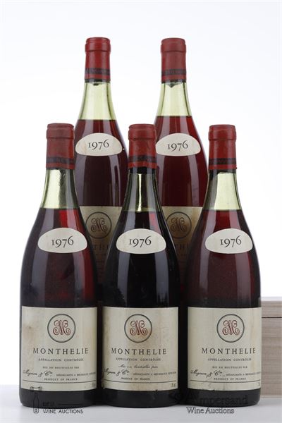 MONTHELIE 1976 - Mignon - 5 Bottles