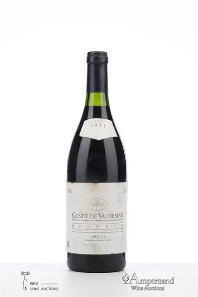 CONDE DE VALDEMAR RESERVA 1991 - Bodegas Valdemar - 1 Bottle