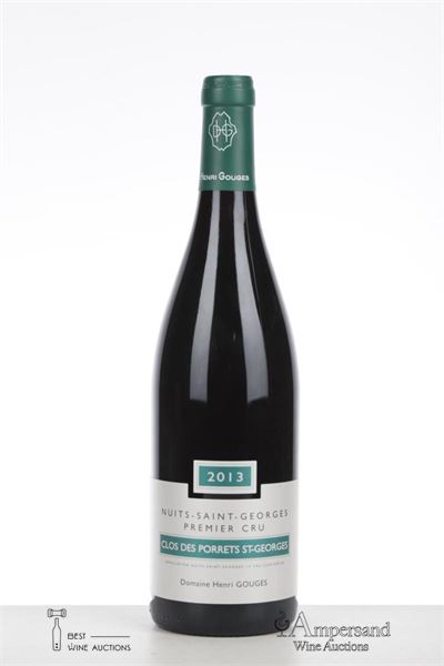 NUITS ST GEORGES CLOS DES PORRETS ST GEORGES 2013 - Henri Gouges - 1 Bottle