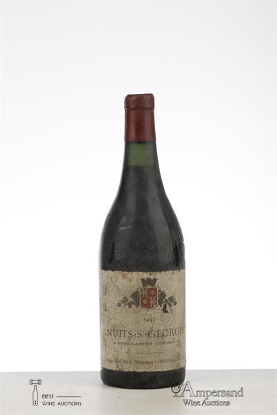 NUITS ST GEORGES 1947 - Roger Lafage - 1 Bottle