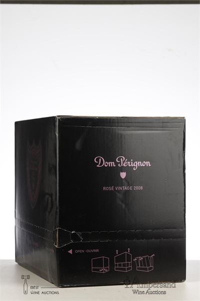 DOM PERIGNON ROSE 2008 - Moet et Chandon - 6 Bottles - Oc 6