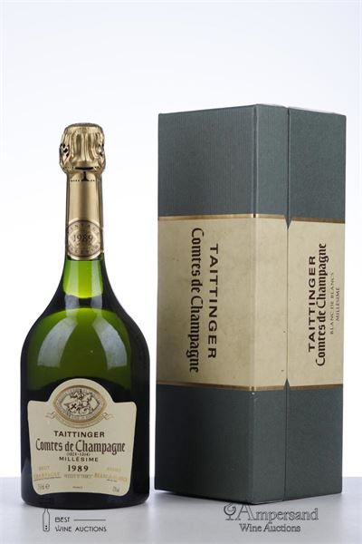 TAITTINGER COMTES DE CHAMPAGNE 1989 - Taittinger - 1 Bottle - Oc 1