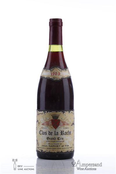 CLOS DE LA ROCHE 1989 - Jean Raphet - 1 Bottle