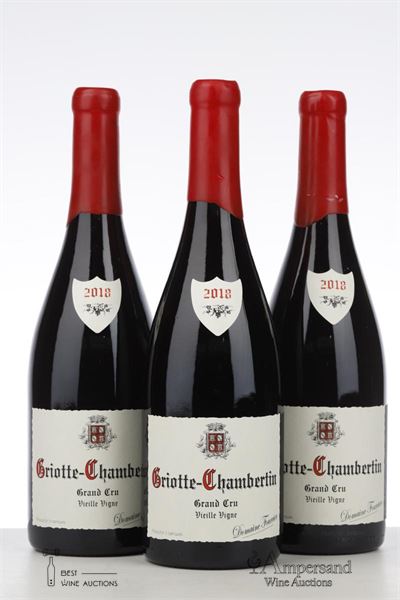 GRIOTTE CHAMBERTIN VIEILLE VIGNE 2018 - Fourrier - 3 Bottles