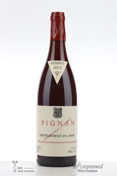 CHATEAUNEUF DU PAPE PIGNAN 2013 - Reynaud - 1 Bottle