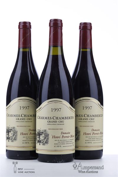 CHARMES CHAMBERTIN 1997 - Henri Perrot Minot - 3 Bottles