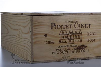 PONTET CANET 2004 - 12 Bottles in Owc 12