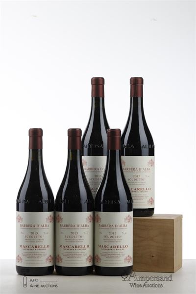 BARBERA D'ALBA SCUDETTO 2015 - Giuseppe Mascarelo - 5 Bottles
