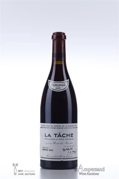 LA TACHE 2001 - Domaine de la Romanee Conti - 1 Bottle