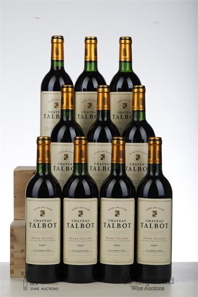TALBOT 1990 - Mc - 10 Bottles - Owc 12