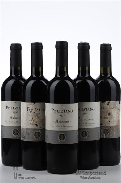 VINO NOBILE DI MONTEPULCIANO ASINONE 1997 - Poliziano - 5 Bottles