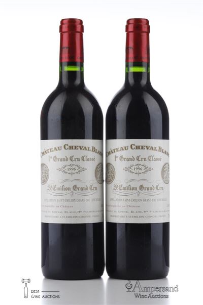 CHEVAL BLANC 1996 - 2 Bottles