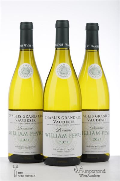 CHABLIS VAUDESIR 2021 - William Fevre - 3 Bottles