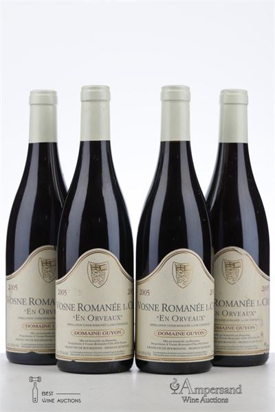 VOSNE ROMANEE EN ORVEAUX 2005 - Guyon - 4 Bottles