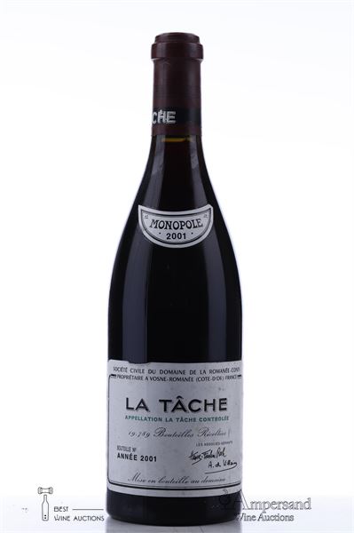 LA TACHE 2001 - Domaine de la Romanee Conti - 1 Bottle