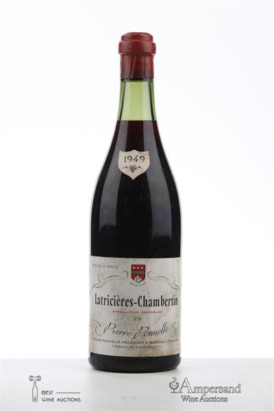 LATRICIERES CHAMBERTIN 1949 - Pierre Ponnelle - 1 Bottle