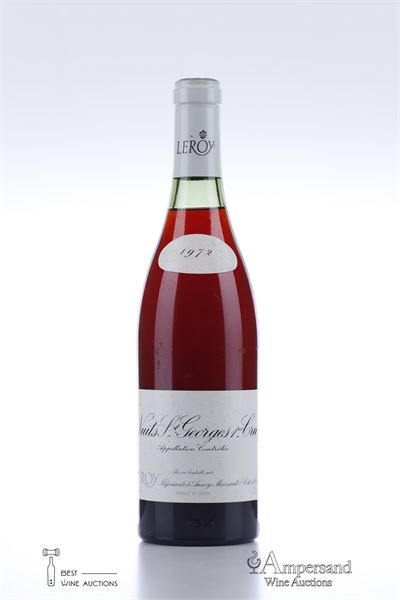 NUITS ST GEORGES 1ER CRU 1972 - Leroy Negociant - 1 Bottle