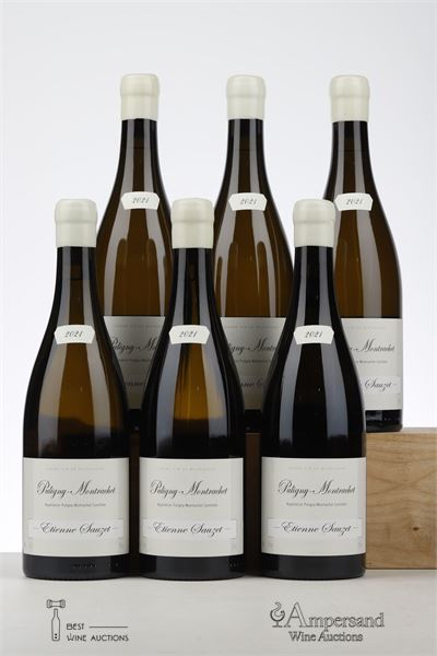 PULIGNY MONTRACHET 2021 - Etienne Sauzet - 6 Bottles - Oc 6