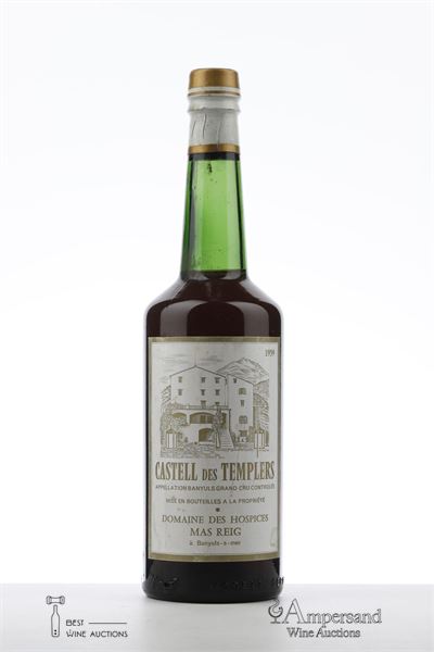 BANYULS 1959 - Castell des Templers - 1 Bottle