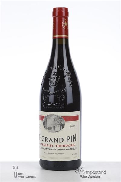CHATEAUNEUF DU PAPE LE GRAND PIN 2015 - Chapelle St Theodoric - 1 Bottle