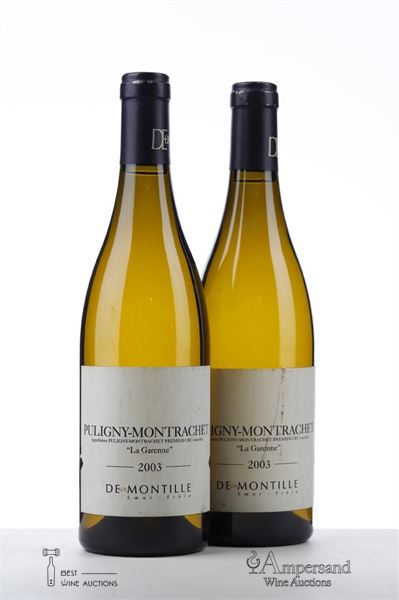 PULIGNY MONTRACHET LA GARENNE 2003 - Deux Montille - 2 Bottles