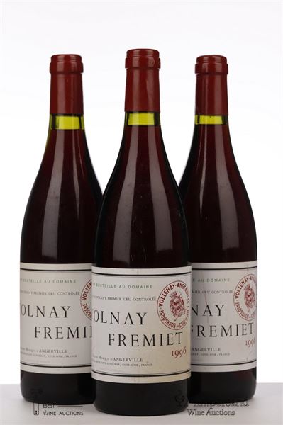 VOLNAY FREMIET 1996 - Marquis d'Angerville - 3 Bottles