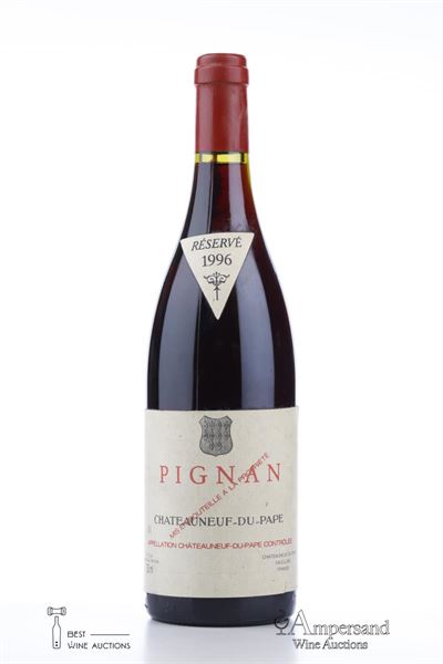 CHATEAUNEUF DU PAPE PIGNAN 1996 - Reynaud - 1 Bottle