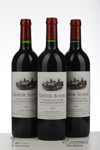 AUSONE 1995 - Mc - 3 Bottles