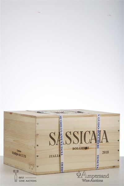 SASSICAIA 2018 - Tenuta San Guido - 6 Bottles - Owc 6