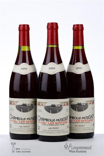 CHAMBOLLE MUSIGNY LES SENTIERS 2000 - Jacky Truchot - 3 Bottles