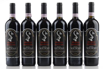 BRUNELLO DI MONTALCINO CASE BASSE RISERVA 1999 - Soldera  - 6 Bottles
