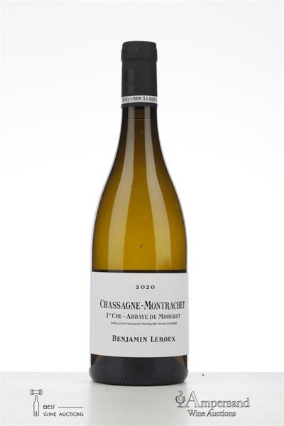 CHASSAGNE MONTRACHET BLANC ABBAYE DE MORGEOT 2020 - Benjamin Leroux - 1 Bottle