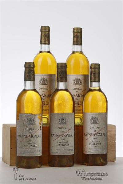 RAYNE VIGNEAU 1981 - Mc - 5 Bottles