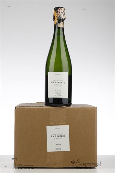 LA ROGERIE BLANC DE BLANCS HEROINE  EXTRA BRUT DEGORGEMENT 01/2024 2015 - La Rogerie - 6 Bottles - Oc 6