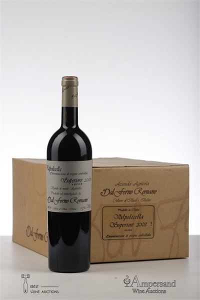VALPOLICELLA SUPERIORE VIGNETO MONTE LODOLETTA 2003 - Dal Forno Romano - 6 Bottles - Oc 6