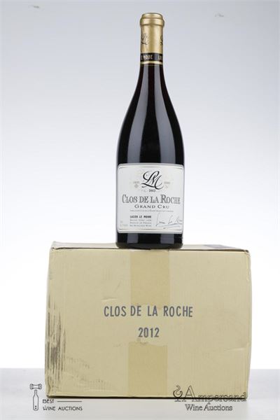 CLOS DE LA ROCHE 2012 - Lucien Le Moine - 6 Bottles - Oc 6