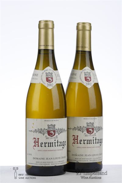 HERMITAGE BLANC 2002 - Jean Louis Chave - 2 Bottles