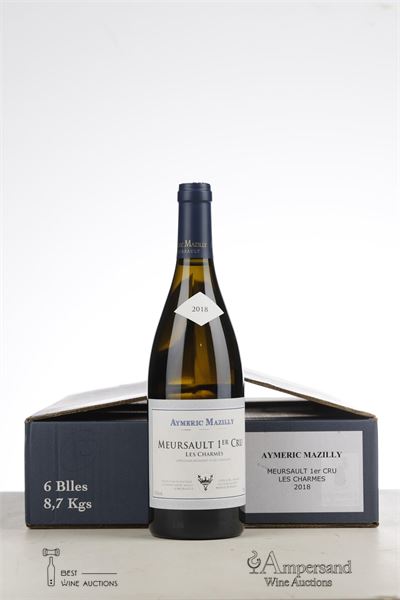 MEURSAULT LES CHARMES 2018 - Aymeric Mazilly - 6 Bottles - Oc 6
