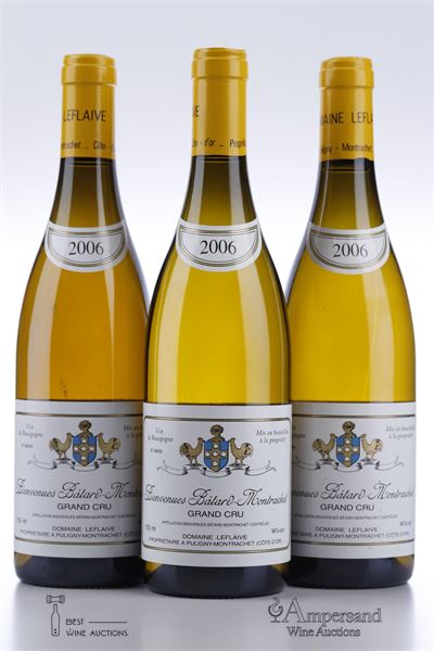 BIENVENUES BATARD MONTRACHET 2006 - Domaine Leflaive - 3 Bottles
